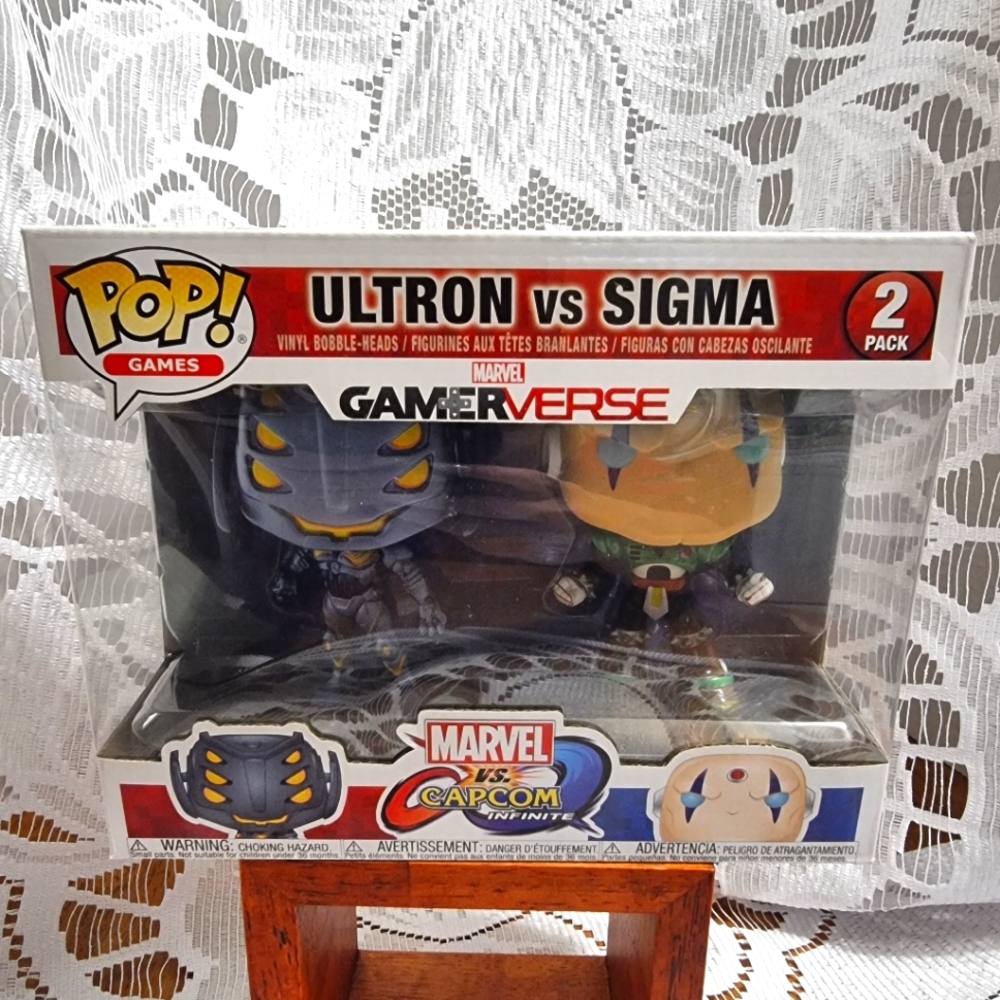 Funko Pop! Games Marvel GamerVerse Ultron VS Sigma Vinyl Figures 2 Pack